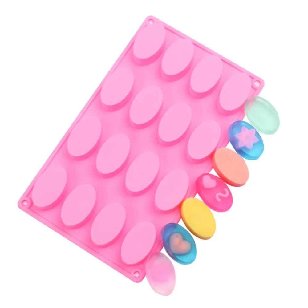 New 16 Cavity Oval Silicone Cake Mold Food Grade Non-Stick Baking Mould for Chocolate Mousse Cookie Soap Resin DIY Craft Tools
New 16 Cavity Oval Silicone Cake Mold Food Grade Non-Stick Baking Mould for Chocolate Mousse Cookie Soap Resin DIY Craft Tools