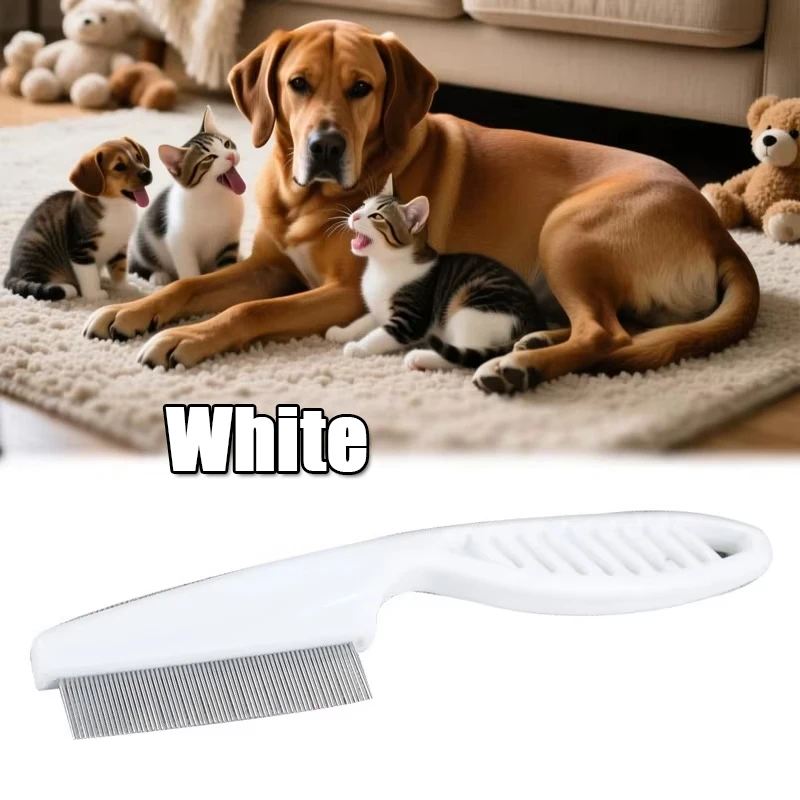 1Pc Stainless Steel Fine Tooth Comb Puppy Cat Hair Grooming Brush Dog Flea Louse Shedding Tools Cat Dog Bath Cleaning Supplies
1Pc Stainless Steel Fine Tooth Comb Puppy Cat Hair Grooming Brush Dog Flea Louse Shedding Tools Cat Dog Bath Cleaning Supplies
