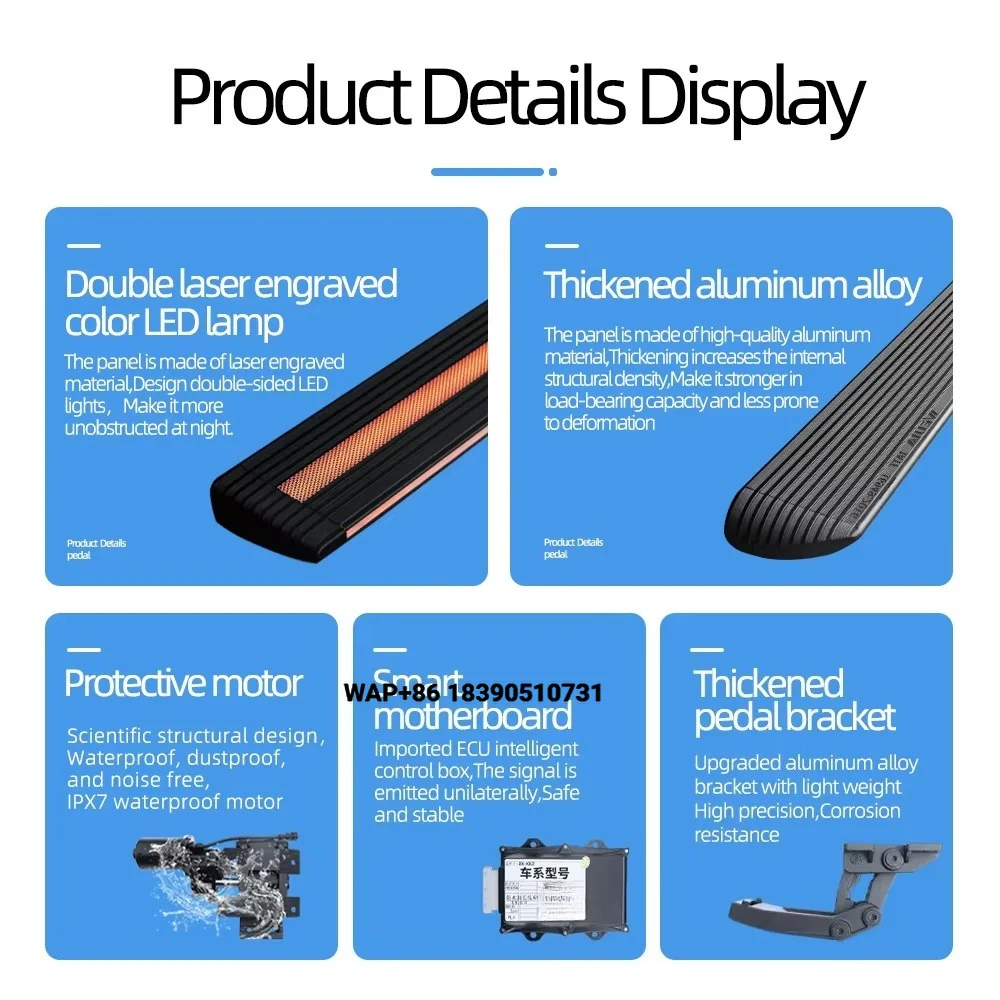 Auto Car Power Electric Side Step Running Board
Auto Car Power Electric Side Step Running Board