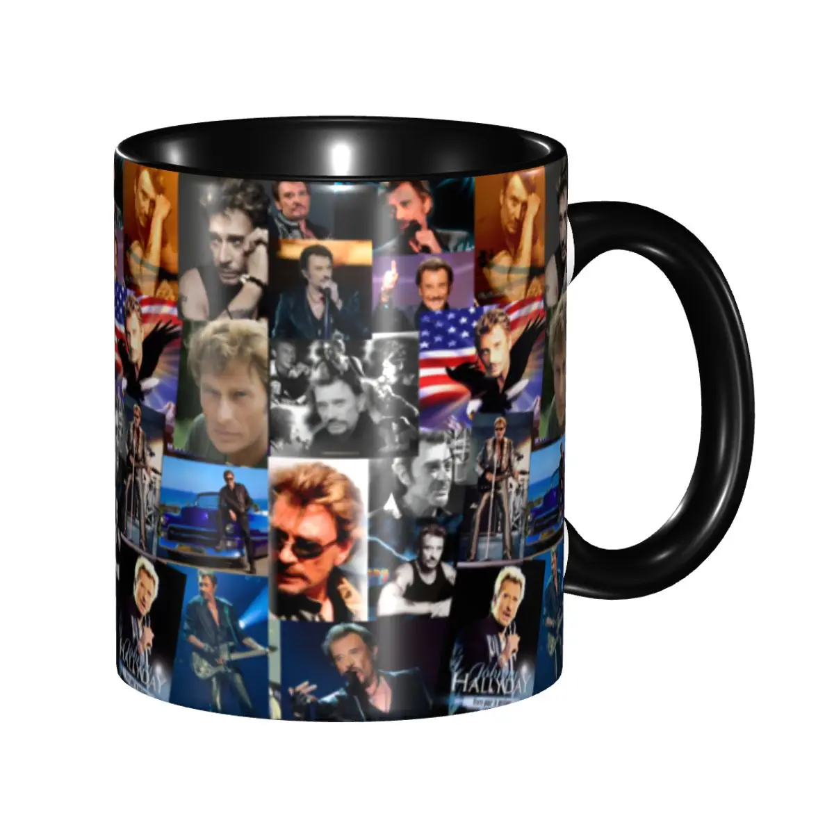 French Singer Rock Music Johnny Hallyday Coffee Mugs DIY Custom Ceramic Tea Milk Mug Cup
French Singer Rock Music Johnny Hallyday Coffee Mugs DIY Custom Ceramic Tea Milk Mug Cup