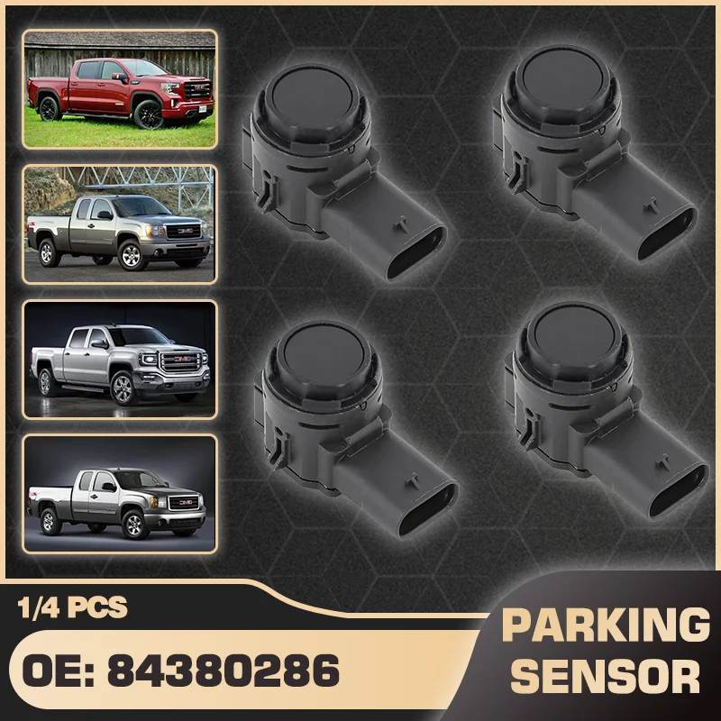 Auto PDC Parking Sensor Bumper Reverse Assist System For GMC Sierra 1500 Elevation SLE SLT 2020 2021 84380286 84586217 84566047
Auto PDC Parking Sensor Bumper Reverse Assist System For GMC Sierra 1500 Elevation SLE SLT 2020 2021 84380286 84586217 84566047