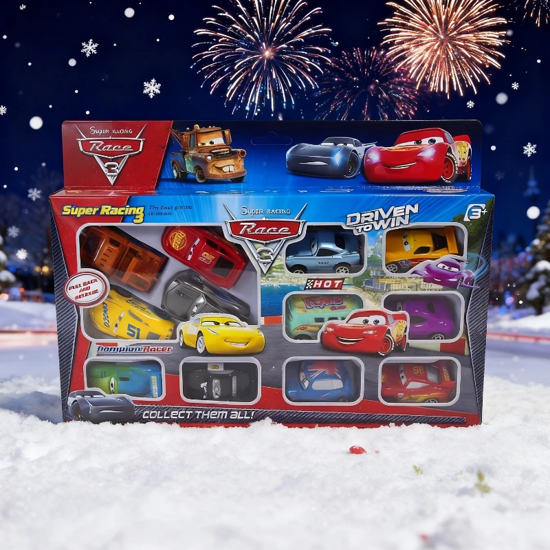 Подарочная коробка 2025 года, 12 шт./компл., Mcqueen Jackson, 6 см, Pixar Cars Storm Mater, модель из ПВХ, игрушка-автомобиль на спине для детей, подарки на день рождения, Новый год
Подарочная коробка 2025 года, 12 шт./компл., Mcqueen Jackson, 6 см, Pixar Cars Storm Mater, модель из ПВХ, игрушка-автомобиль на спине для детей, подарки на день рождения, Новый год