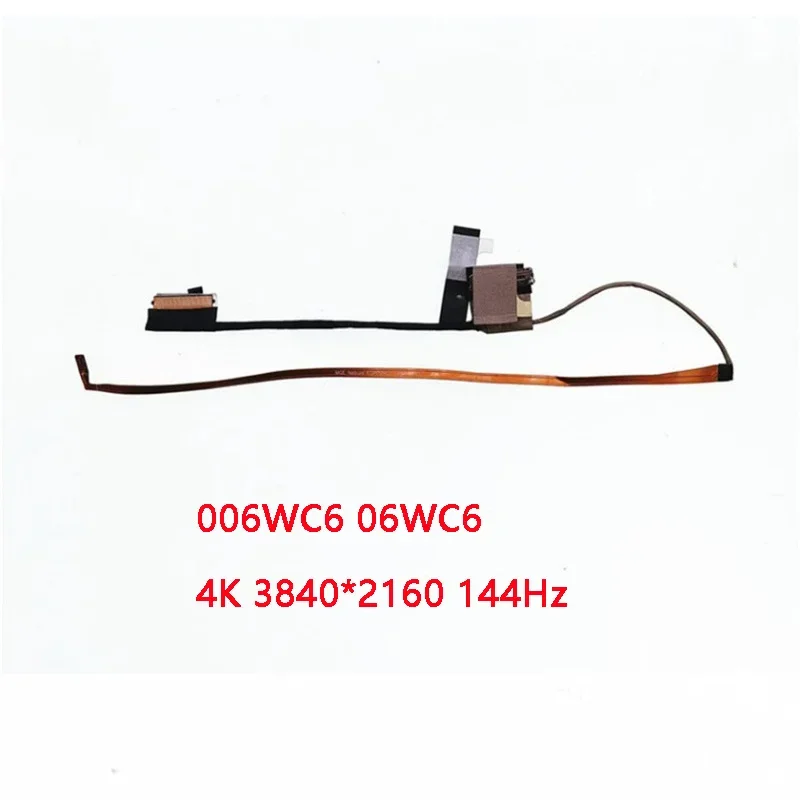 NEW Laptop LCD EDP Cable For DELL Inspiron 15 7590 7591 4K 3840*2160 144PIN 006WC6 06WC6
NEW Laptop LCD EDP Cable For DELL Inspiron 15 7590 7591 4K 3840*2160 144PIN 006WC6 06WC6