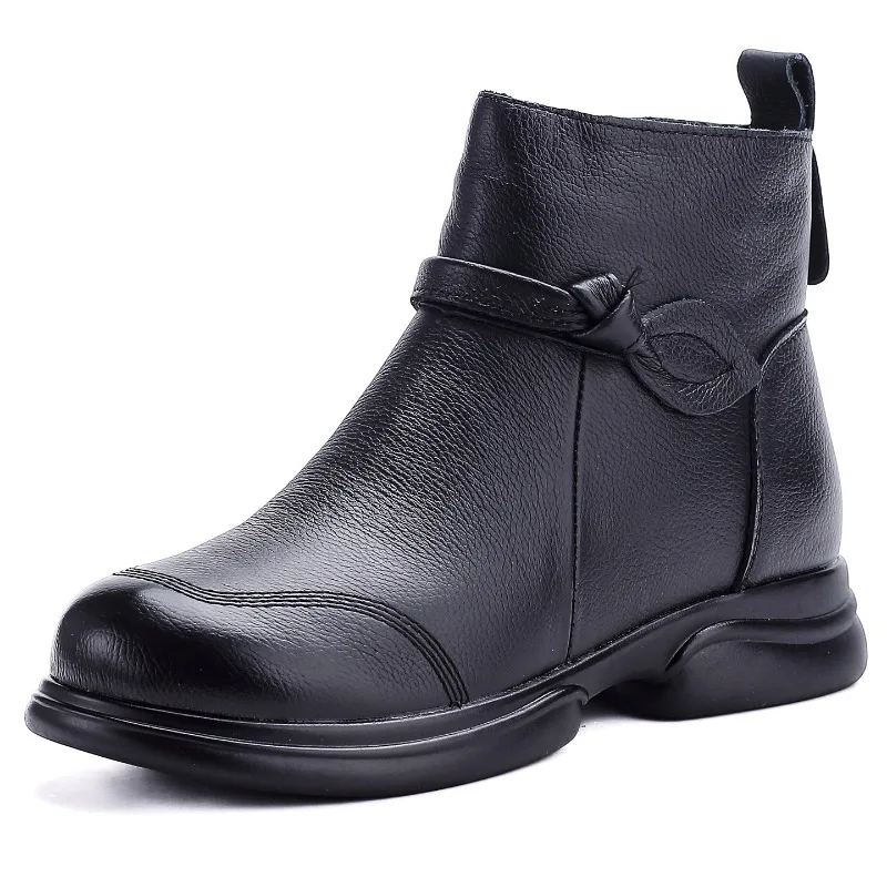 Элегантные одинарные ботинки из натуральной кожи с верхом из воловьей кожи, новые зимние ботинки на низком каблуке 2026, теплая обувь, женские зимние сапоги
Элегантные одинарные ботинки из натуральной кожи с верхом из воловьей кожи, новые зимние ботинки на низком каблуке 2026, теплая обувь, женские зимние сапоги