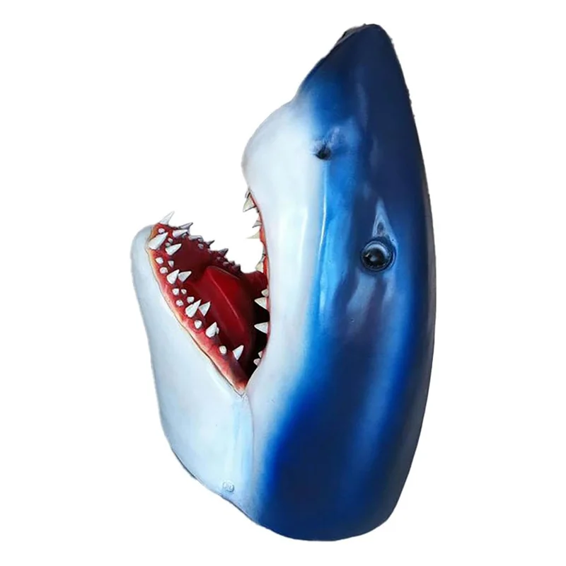 A88M Great White Shark Garden Art Decoration Animal Art Statue Ocean Art and Craft Ornament for Home, Yard and Bar Decor,S
A88M Great White Shark Garden Art Decoration Animal Art Statue Ocean Art and Craft Ornament for Home, Yard and Bar Decor,S