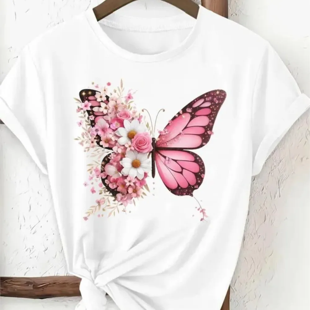 2026 All-match Blusas Short Sleeve Top T Shirt Tees Women's Clothes Street Style Personality Simple Style Casual Commuting Print
2026 All-match Blusas Short Sleeve Top T Shirt Tees Women's Clothes Street Style Personality Simple Style Casual Commuting Print
