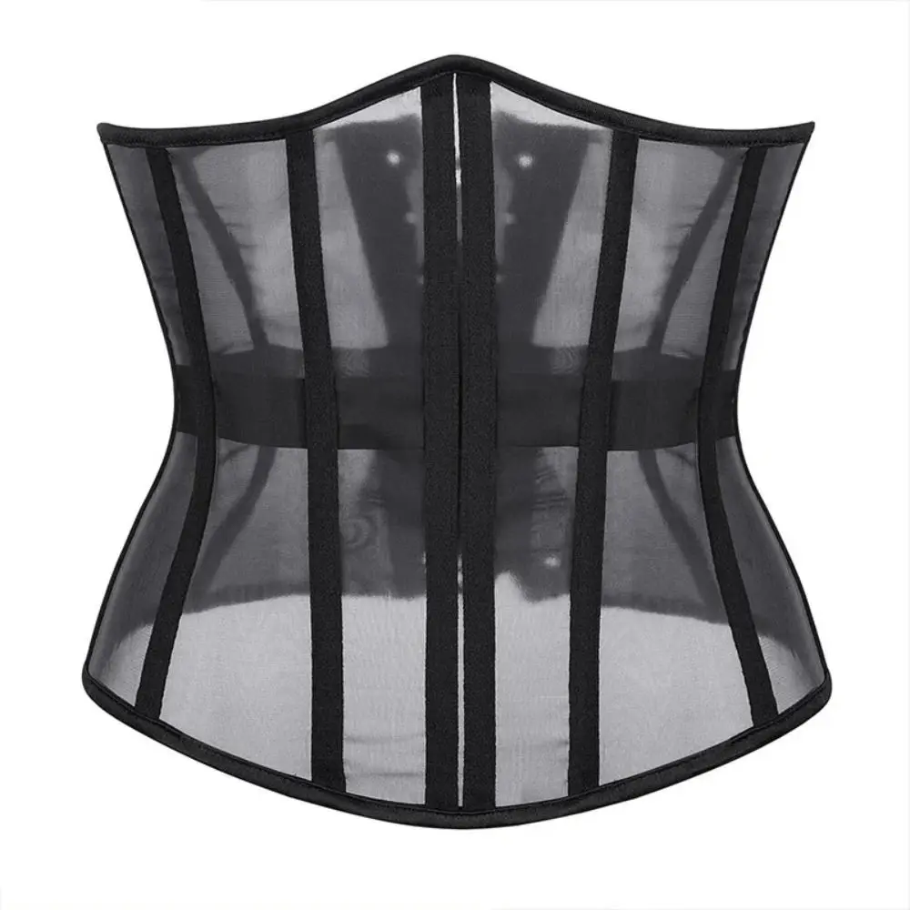 Sexy Nylon Underbust Corset Black Lace Up Waist Trainer Adjustable Strap Fish Bone Slimming Cincher Women
Sexy Nylon Underbust Corset Black Lace Up Waist Trainer Adjustable Strap Fish Bone Slimming Cincher Women