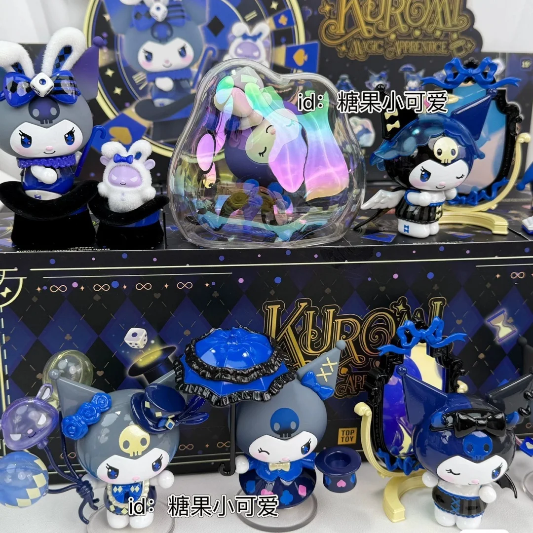 Оригинальная серия Kuromi Magic Apprentice, слепая коробка, аниме, периферийные устройства, модная игрушка, модель, гаражный комплект, аксессуары, подарки для детей
Оригинальная серия Kuromi Magic Apprentice, слепая коробка, аниме, периферийные устройства, модная игрушка, модель, гаражный комплект, аксессуары, подарки для детей