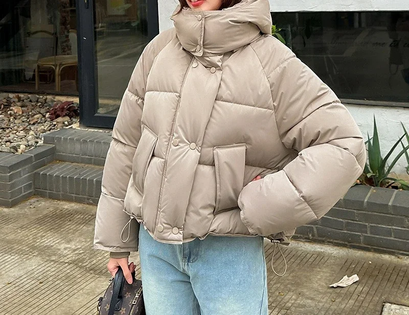 2026 Autumn and Winter New College Style Short Loose and Thick Bread Jacket Candy Colored Cotton Jacket
2026 Autumn and Winter New College Style Short Loose and Thick Bread Jacket Candy Colored Cotton Jacket