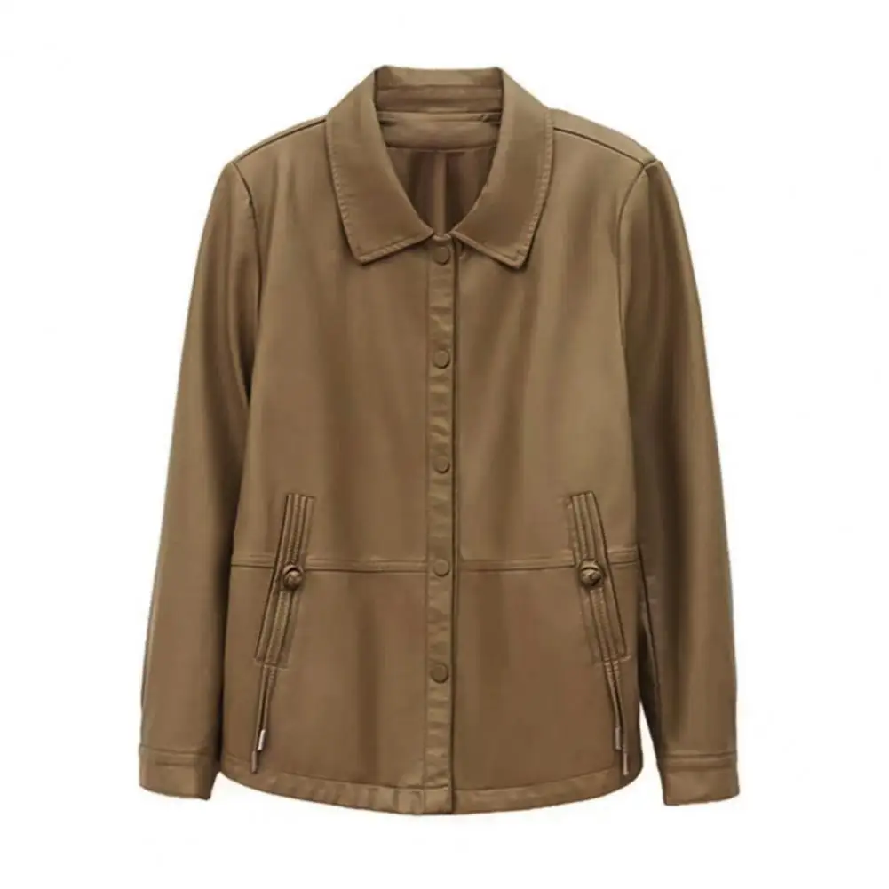 Women 2025 Autumn Winter Women Jacket Long Sleeve Wind Handsome Coat Women Vintage Slim Jacket Office Lady Jacket Faux Leather
Women 2025 Autumn Winter Women Jacket Long Sleeve Wind Handsome Coat Women Vintage Slim Jacket Office Lady Jacket Faux Leather