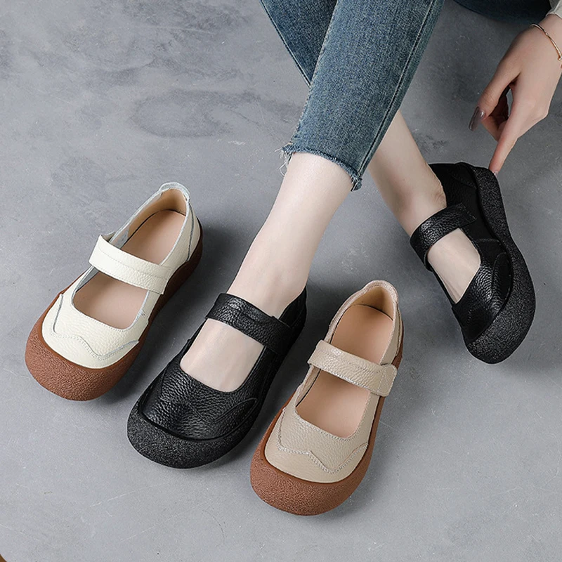 Luxury genuine leather moccasin woman casual mary janes flats top quality cow leather flats mom hook loop flat shoes
Luxury genuine leather moccasin woman casual mary janes flats top quality cow leather flats mom hook loop flat shoes