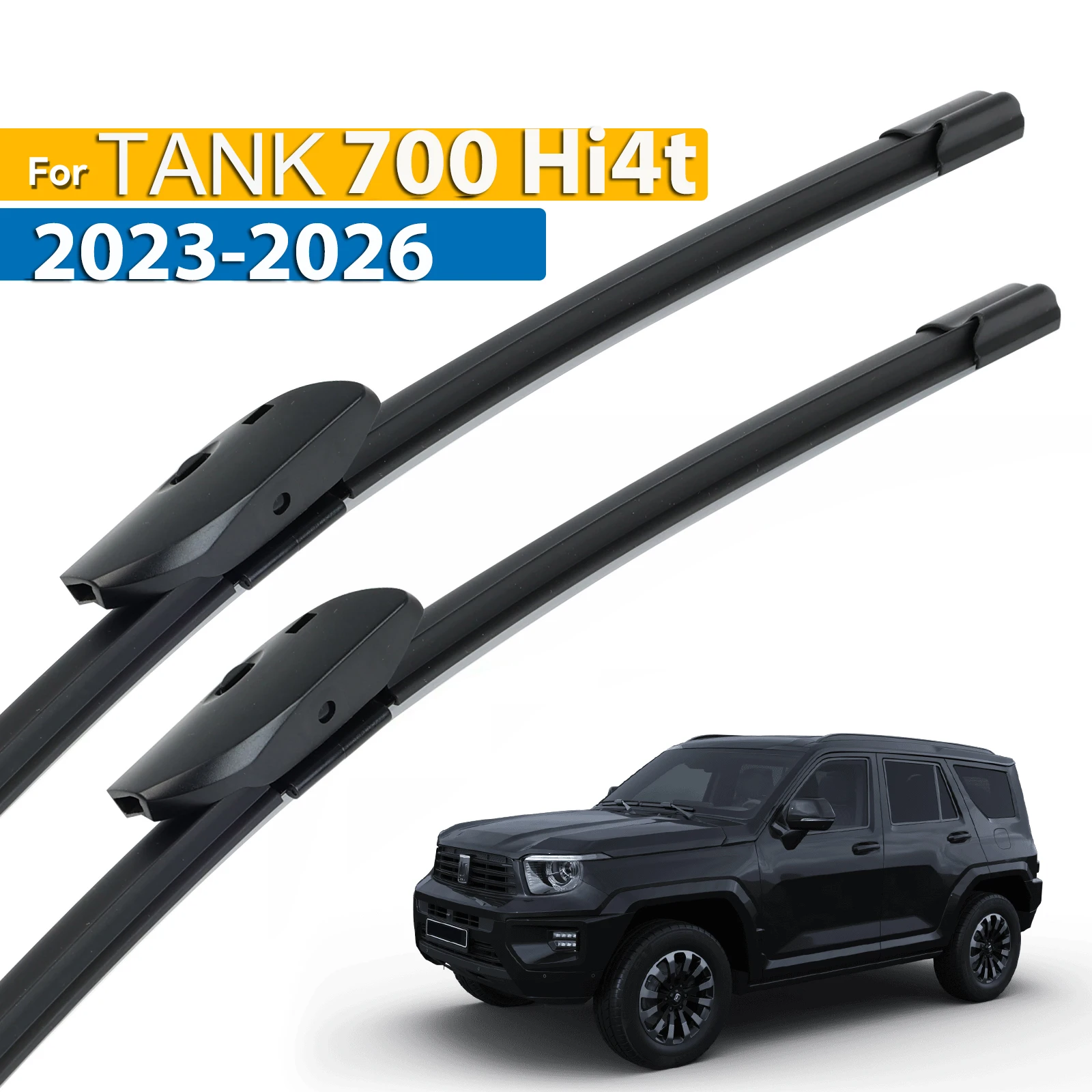 Erick's Wiper Front Wiper Blades For GWM Tank 700 Hi4-T 2024 - 2026 Windshield Windscreen Clean Window Car Rain Brushes 22"+22"
Erick's Wiper Front Wiper Blades For GWM Tank 700 Hi4-T 2024 - 2026 Windshield Windscreen Clean Window Car Rain Brushes 22"+22"