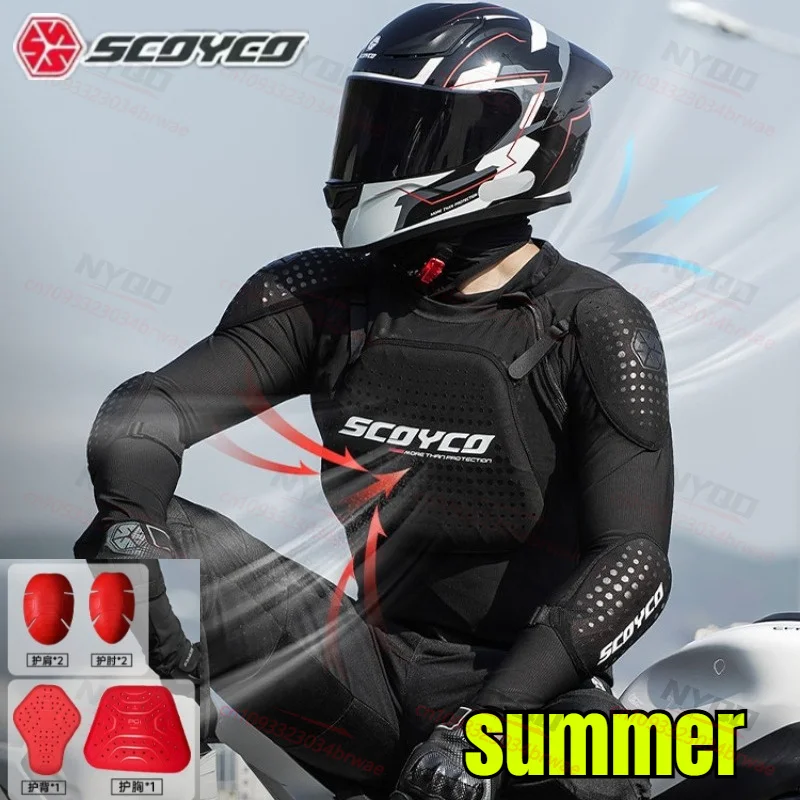 Summer Scoyco Motorcycle Armor, Riding Clothes, Protective Gear Chest Protection, CE Level Protection, Anti Fall Rider Equipment
Summer Scoyco Motorcycle Armor, Riding Clothes, Protective Gear Chest Protection, CE Level Protection, Anti Fall Rider Equipment