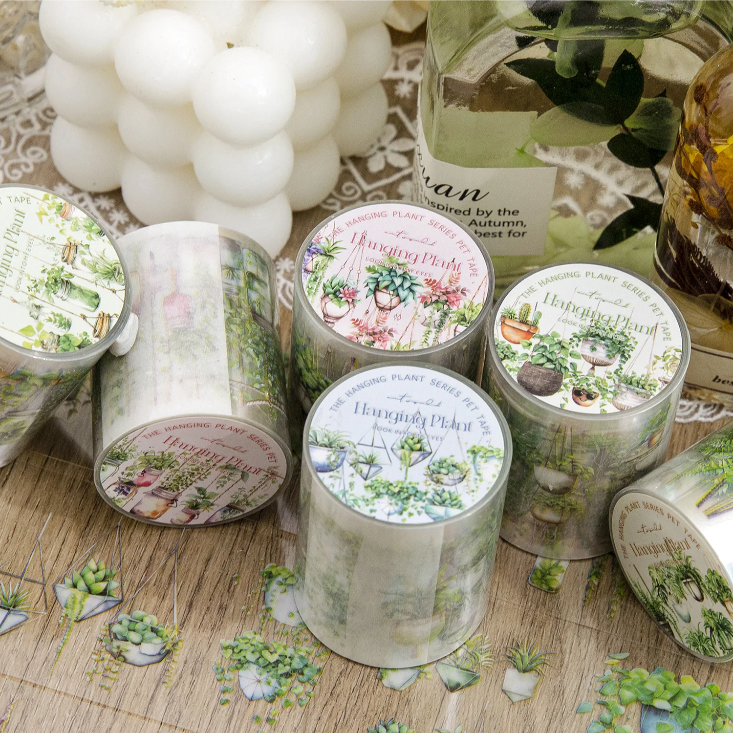 24sets DIY Decoration Adhesive Tapes Japanese hanging plant Washi Tapes Masking Tapes stickers stationery
24sets DIY Decoration Adhesive Tapes Japanese hanging plant Washi Tapes Masking Tapes stickers stationery