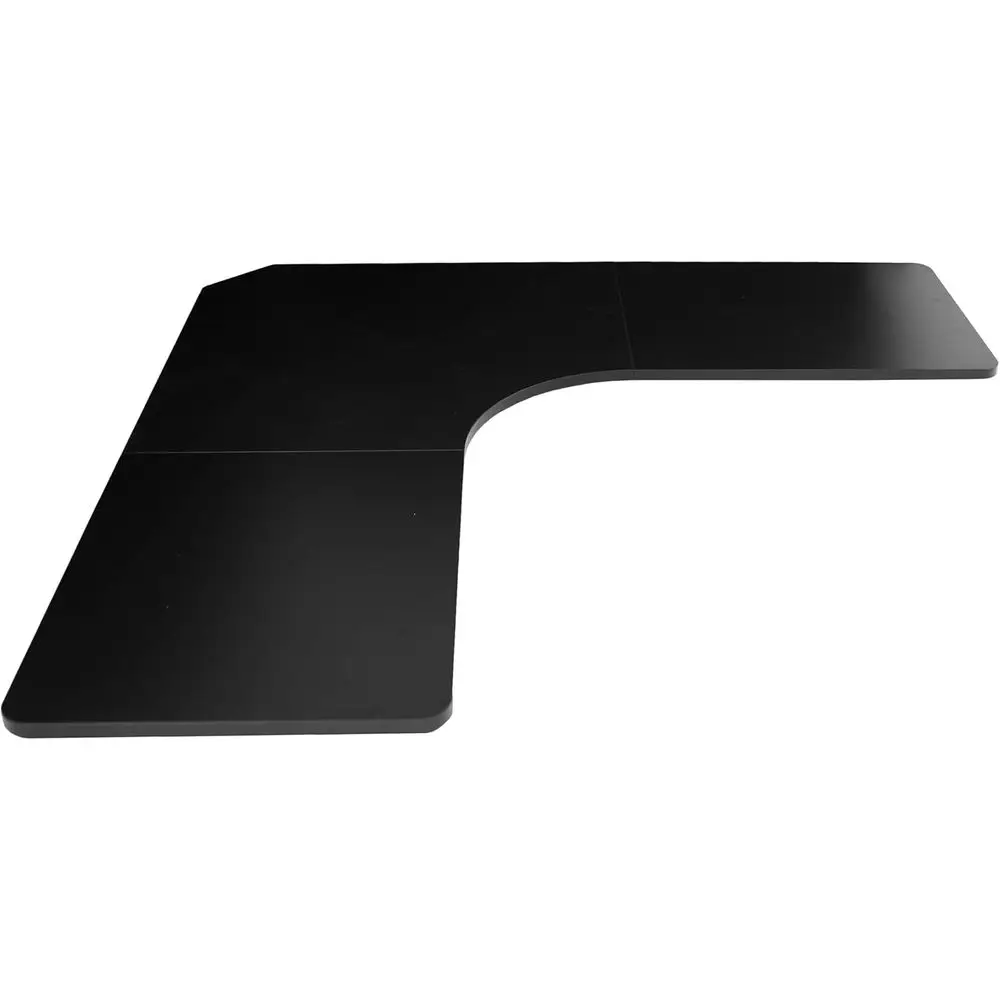 71 Curved L-Shape Sit-Stand Desk, Height Adjustable, Black, Home & Office Use
71 Curved L-Shape Sit-Stand Desk, Height Adjustable, Black, Home & Office Use