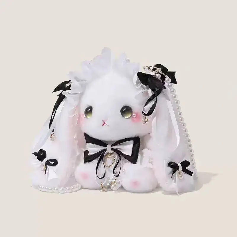 Dark Bunny Lolita Jsk Op Dress Accessory Y2K Japanese Style Rose Bow Rabbit Doll Bag Plush Cute Gift Crossbody Bag
Dark Bunny Lolita Jsk Op Dress Accessory Y2K Japanese Style Rose Bow Rabbit Doll Bag Plush Cute Gift Crossbody Bag