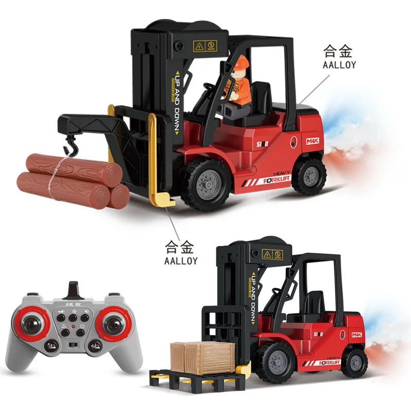 Remote Control Forklift Electric Alloy Construction Vehicle With Music Light Spray Rechargeable RC Truck Toys Birthday Gifts
Remote Control Forklift Electric Alloy Construction Vehicle With Music Light Spray Rechargeable RC Truck Toys Birthday Gifts
