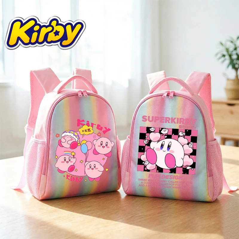 Kirbys Girl School Bag Anime Cartoon Backpack Cute Fashion Shoulders Bag Female Schoolbag Kawaii Satchel Pink Travel Bags Gift
Kirbys Girl School Bag Anime Cartoon Backpack Cute Fashion Shoulders Bag Female Schoolbag Kawaii Satchel Pink Travel Bags Gift