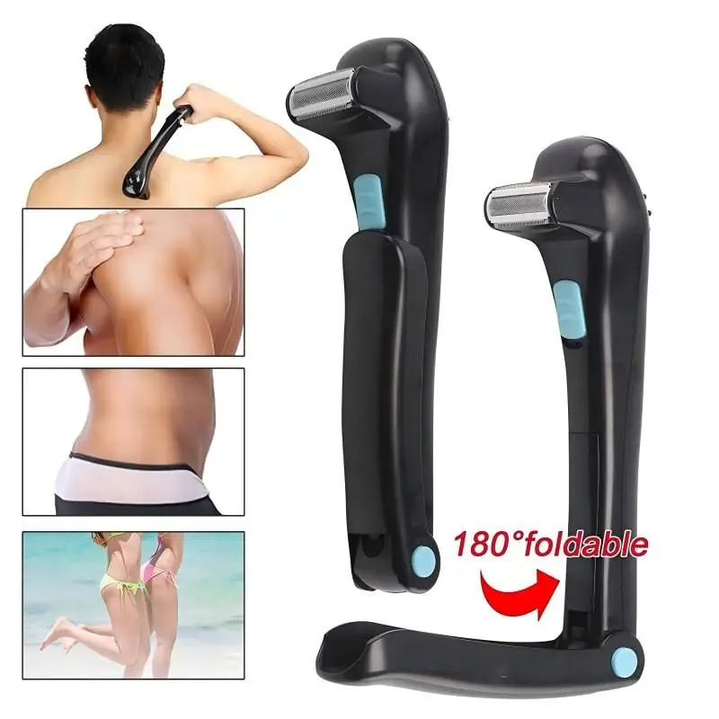 Long-handled waterproof foldable body trimmer for convenient male back hair removal with USB charging capability
Long-handled waterproof foldable body trimmer for convenient male back hair removal with USB charging capability