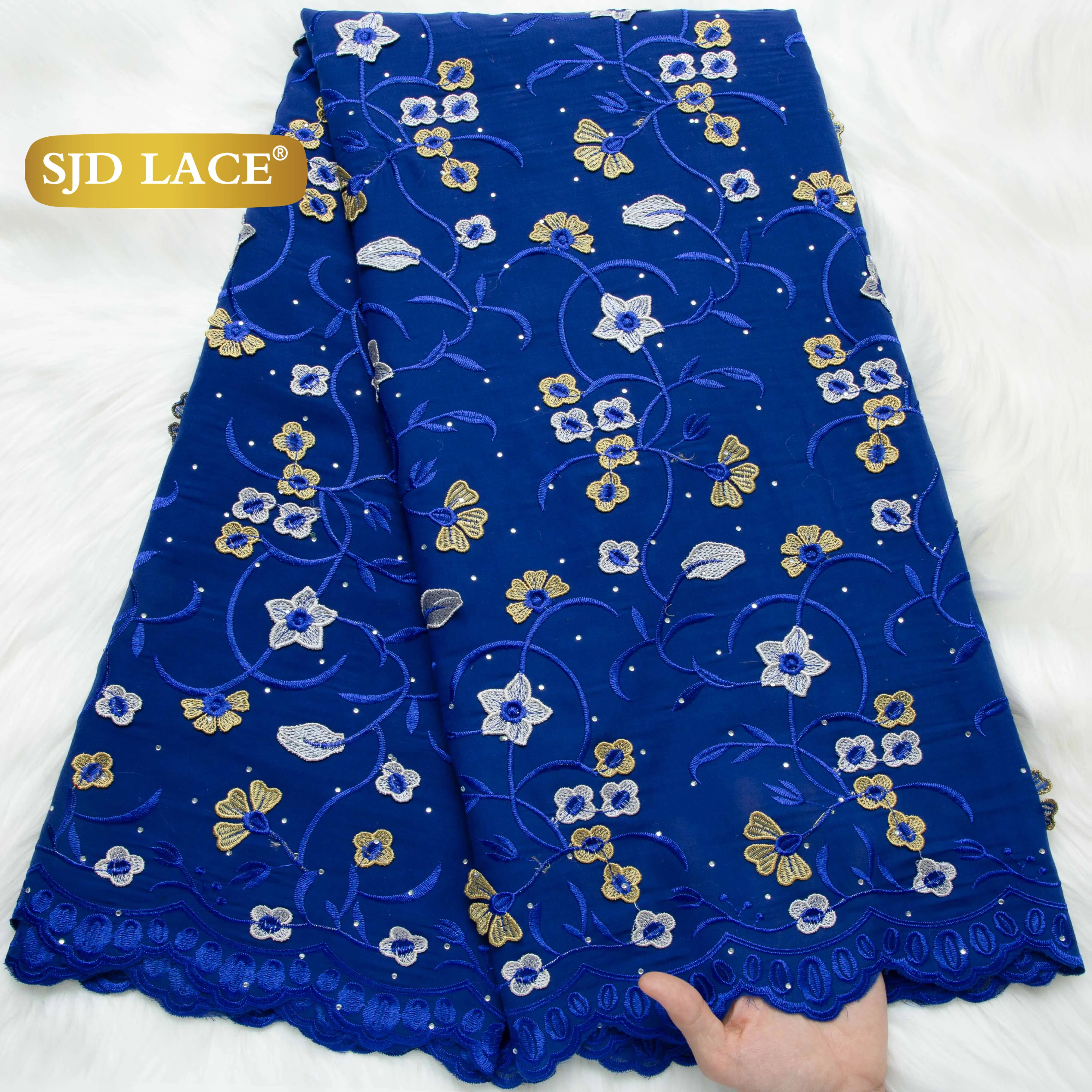 SJD LACE Хлопковая кружевная ткань с нигерийской вышивкой, вуаль, кружево высокого качества, 2025, Дубай, камни, хлопковое кружево для женщин, праздничное платье 4040
SJD LACE Хлопковая кружевная ткань с нигерийской вышивкой, вуаль, кружево высокого качества, 2025, Дубай, камни, хлопковое кружево для женщин, праздничное платье 4040