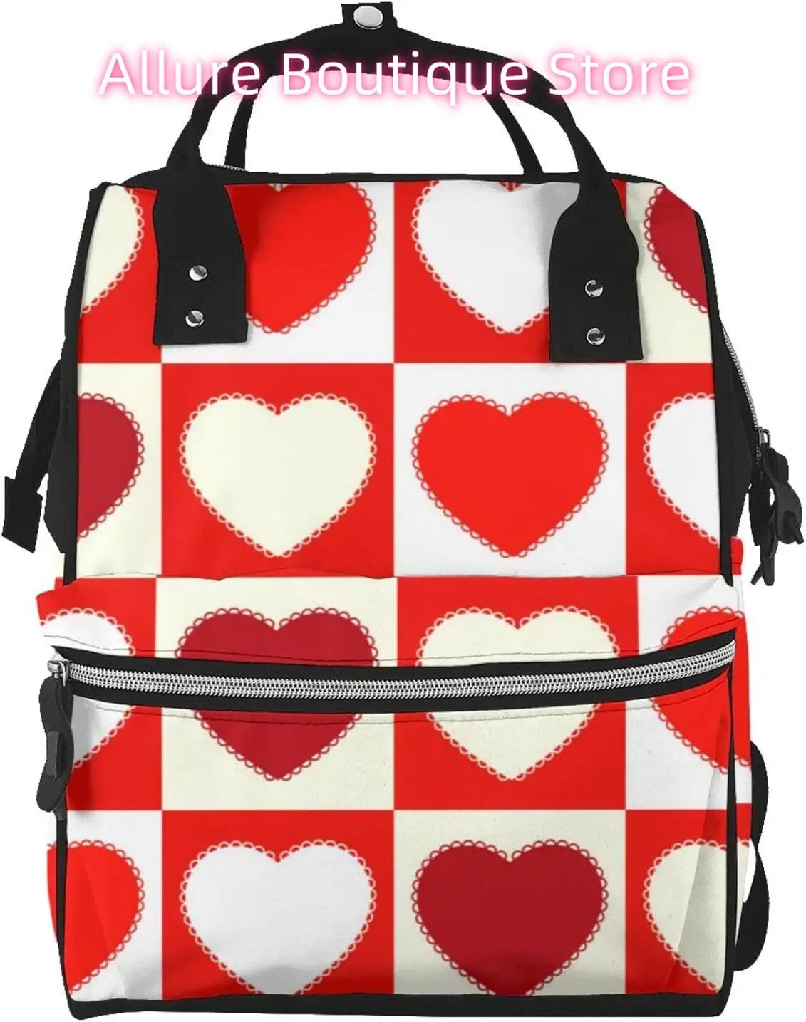 Funny Love Heart Diaper Bag Backpack for Women Large Capacity Nappy Bag Multifunction Waterproof Mummy Backpacks for Mom Dad Ess
Funny Love Heart Diaper Bag Backpack for Women Large Capacity Nappy Bag Multifunction Waterproof Mummy Backpacks for Mom Dad Ess