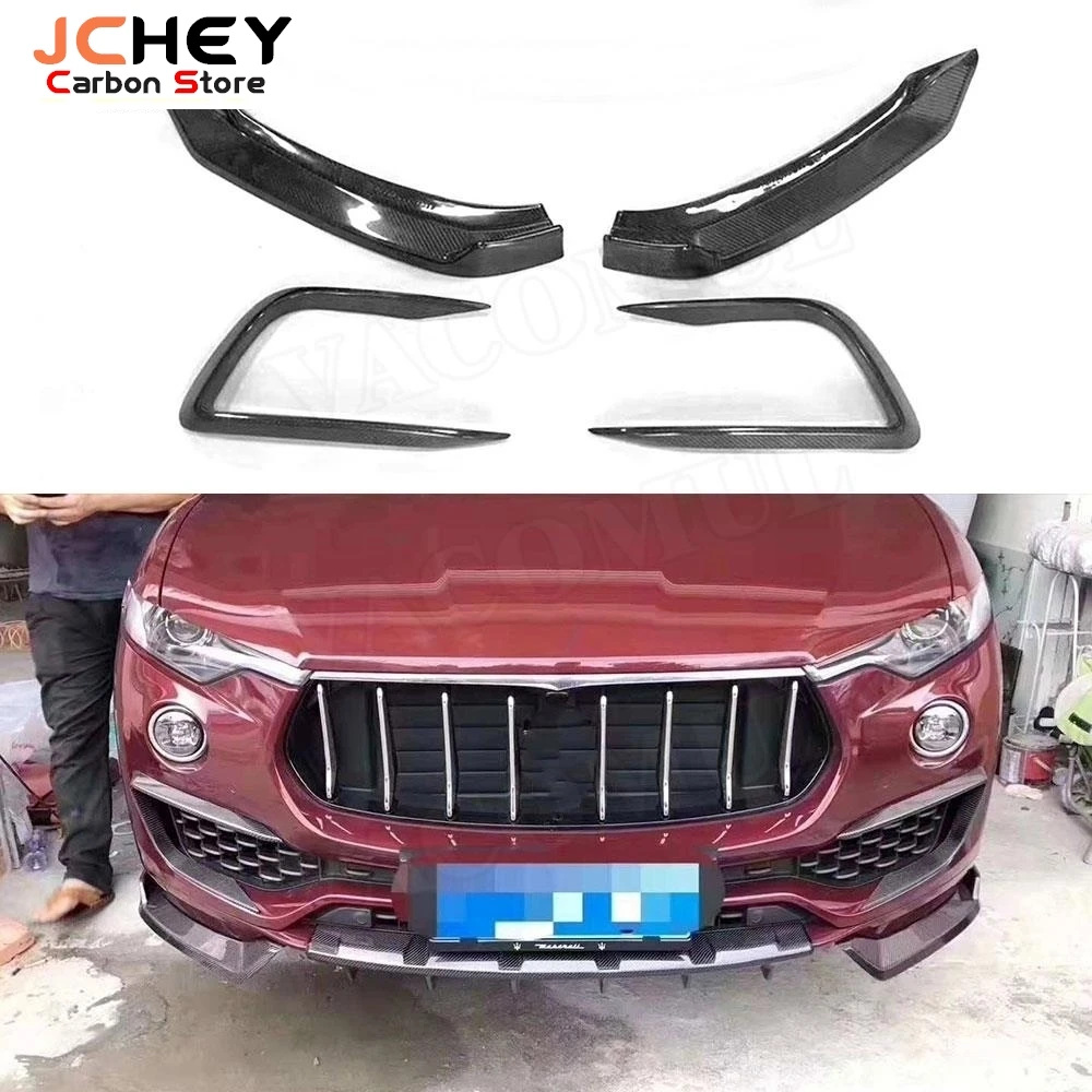 JCHEY Carbon Fiber Body Kit For Maserati Levante 4 Door 2016-2019 Front Lip Splitters Vent Trim Covers Rear Lip Middle Spoiler
JCHEY Carbon Fiber Body Kit For Maserati Levante 4 Door 2016-2019 Front Lip Splitters Vent Trim Covers Rear Lip Middle Spoiler