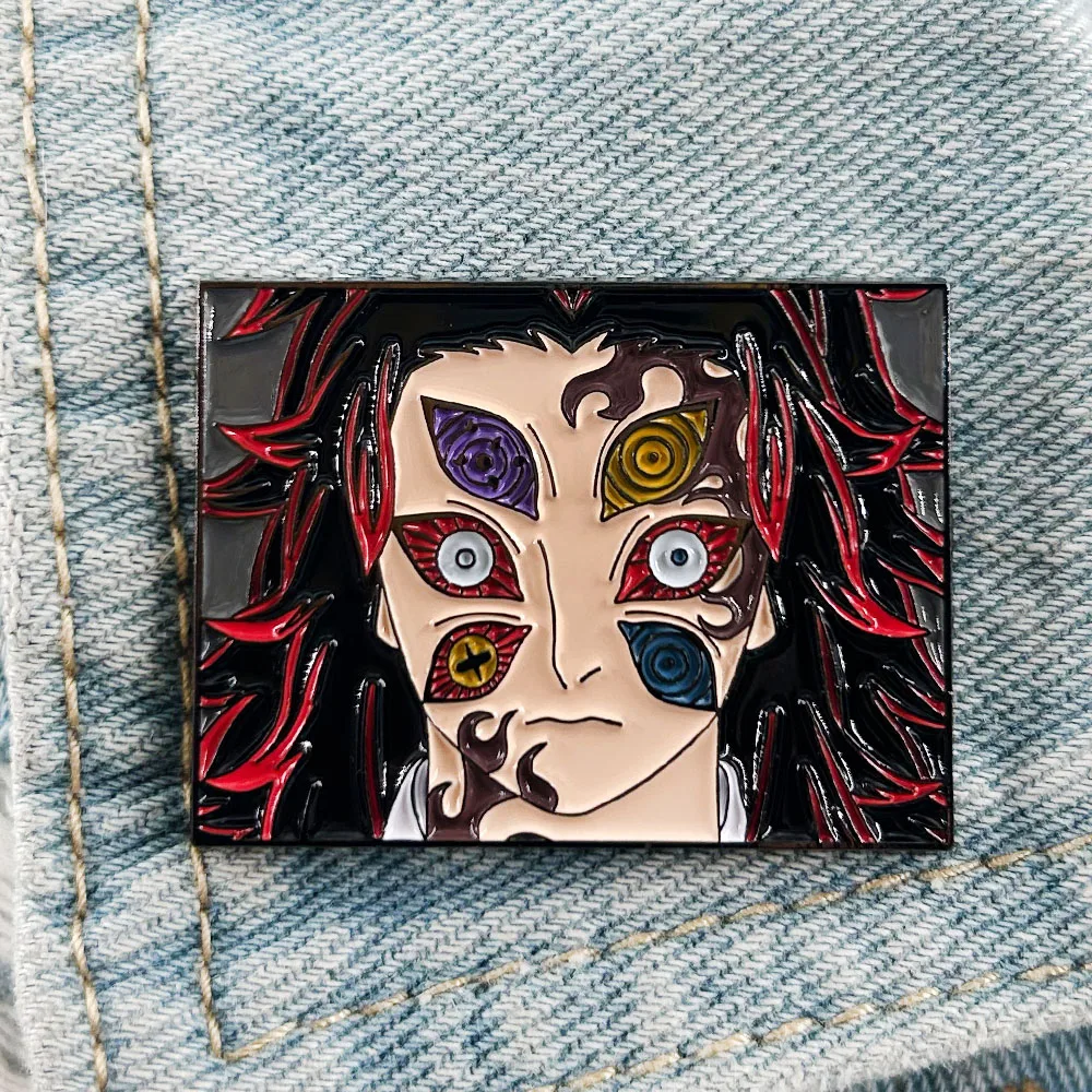 Kokushibo Badge Anime Kimetsu No Yaiba Character Lapel Pin Anime Demon Evil Slayer Brooch Jewelry
Kokushibo Badge Anime Kimetsu No Yaiba Character Lapel Pin Anime Demon Evil Slayer Brooch Jewelry