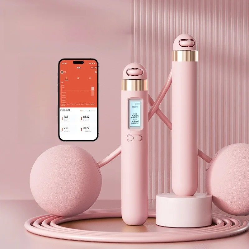 Smart Bluetooth Counting Wireless Steel Rope Jump Rope Sports Equipment for Children Students Special for Mid-term Examination
Smart Bluetooth Counting Wireless Steel Rope Jump Rope Sports Equipment for Children Students Special for Mid-term Examination