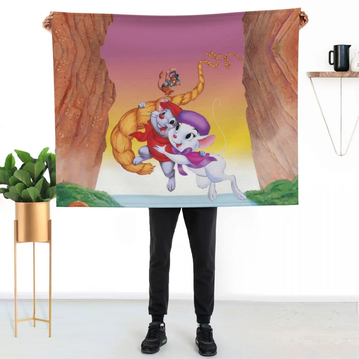 The Rescuers - Down Under Throw Blanket Soft Sherpa Fleece Warm Blanket for Winter
The Rescuers - Down Under Throw Blanket Soft Sherpa Fleece Warm Blanket for Winter