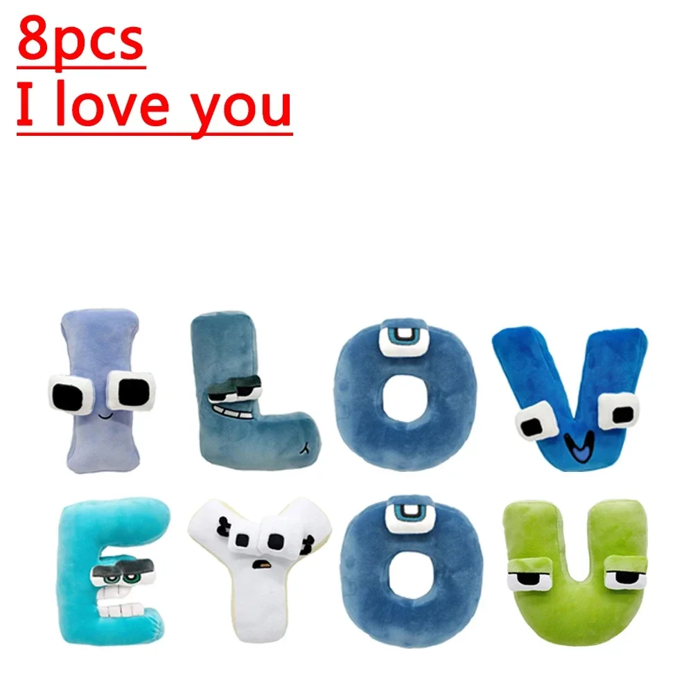 Kids Enlightenment Montessori Plush Toy Doll Gifts Anime Doll Kawaii 26 English Letters Stuffed Toys Alphabet Lore Plush Toys
Kids Enlightenment Montessori Plush Toy Doll Gifts Anime Doll Kawaii 26 English Letters Stuffed Toys Alphabet Lore Plush Toys