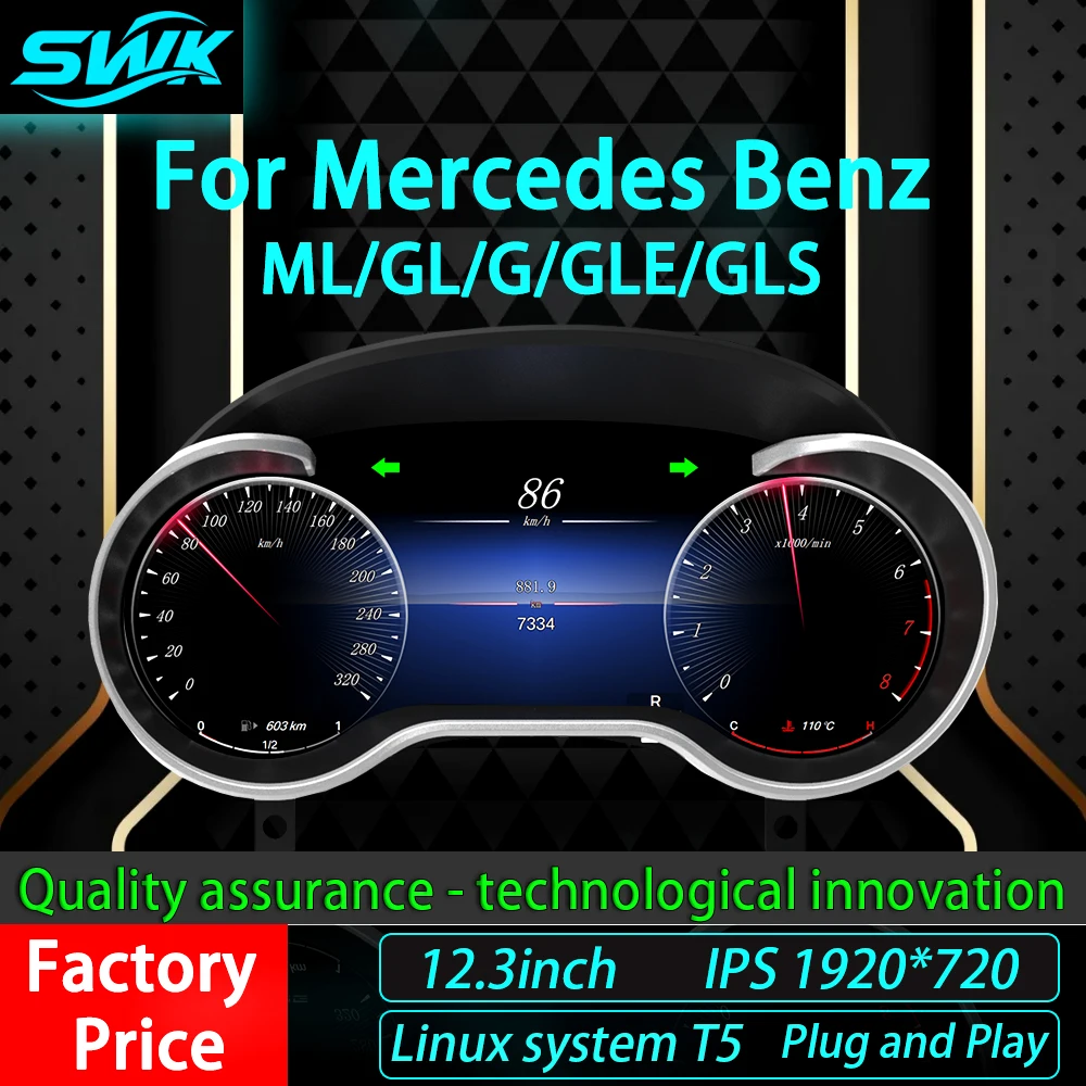 12.3 ” painel qled sistema linux for mercedes benz gle gls ml 350 gl 350 w166 painel lcd do carro instrumento cluster digital
12.3 ” painel qled sistema linux for mercedes benz gle gls ml 350 gl 350 w166 painel lcd do carro instrumento cluster digital