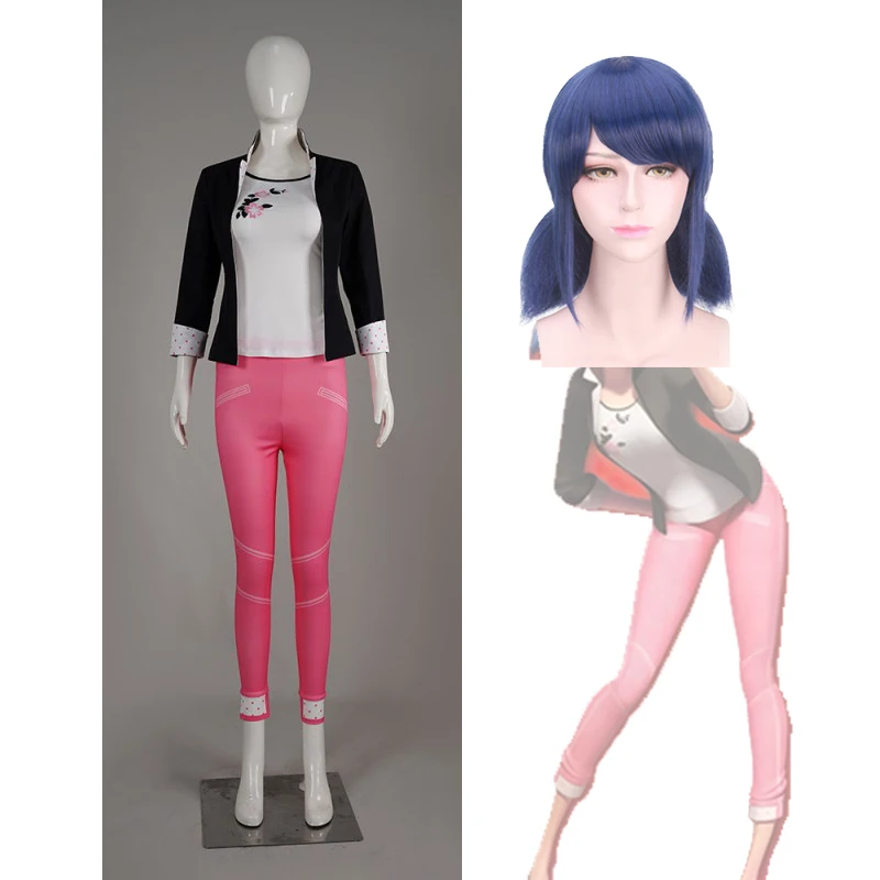 Anime Girls LadyBug Cosplay Costume Lucky Charm Marinette Dupain-Cheng Cosplayer Wigs Marinette Daily Clothing Halloween Party
Anime Girls LadyBug Cosplay Costume Lucky Charm Marinette Dupain-Cheng Cosplayer Wigs Marinette Daily Clothing Halloween Party