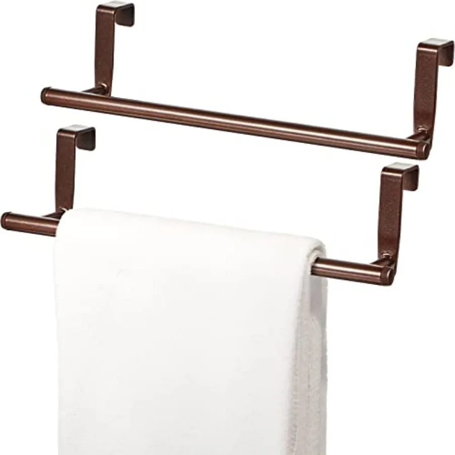 2 Pack Towel Rack for Cabinet, Over Cabinet Bar, Strong Steel Towel Holder, 9 Inch for Home Kitchen Bathroom Doors
2 Pack Towel Rack for Cabinet, Over Cabinet Bar, Strong Steel Towel Holder, 9 Inch for Home Kitchen Bathroom Doors