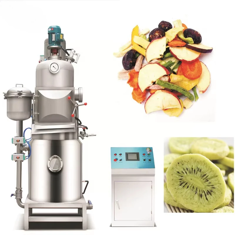 Commercial Fruit and Vegetable Chips Vacuum Frying Machine Low Temperature Dehydration Fryer for All Kinds of Veggies
Commercial Fruit and Vegetable Chips Vacuum Frying Machine Low Temperature Dehydration Fryer for All Kinds of Veggies