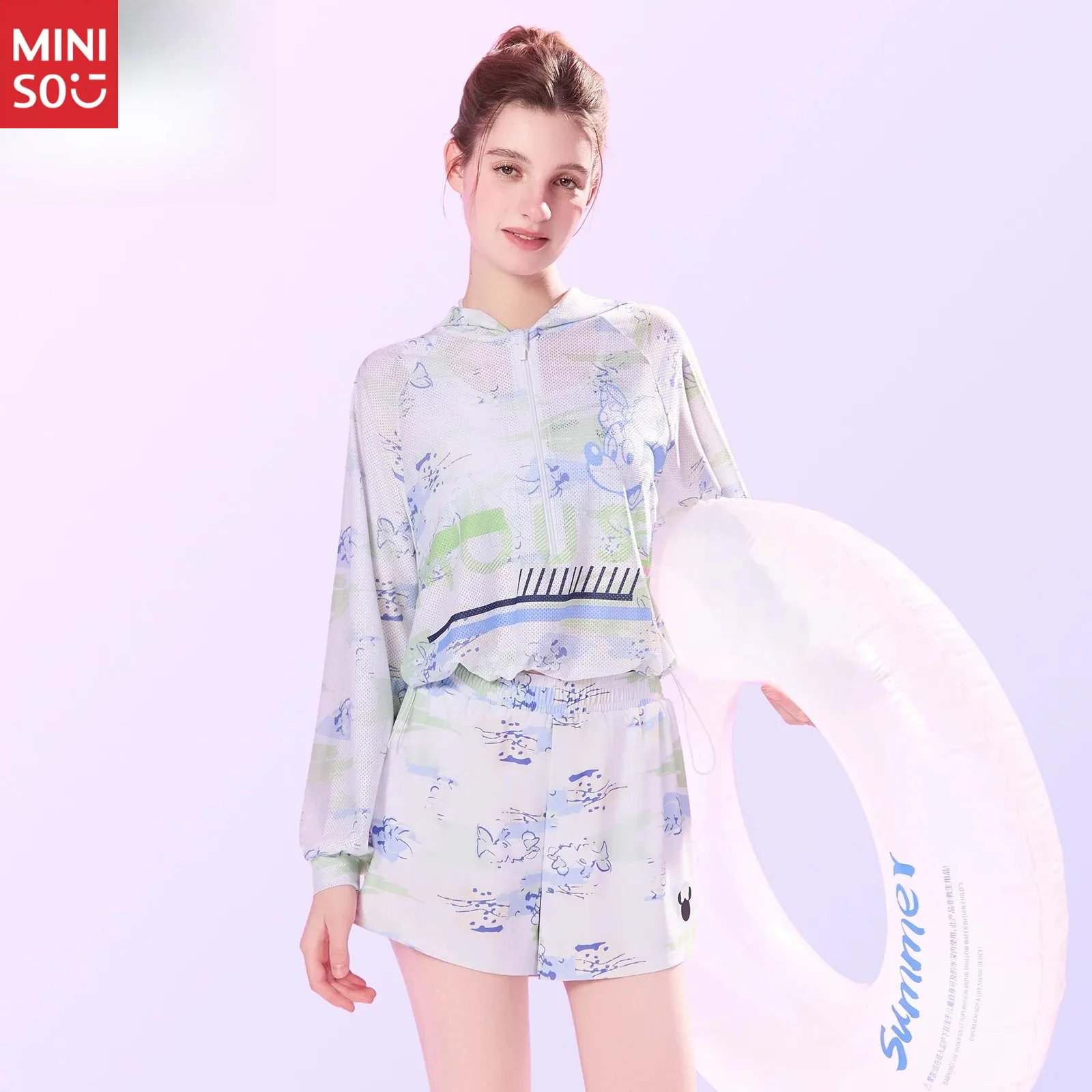 Miniso Swimsuit Women's 2025 New Seaside Vacation Three-piece Blouse Split Sunscreen Beach Swimsuit Women
Miniso Swimsuit Women's 2025 New Seaside Vacation Three-piece Blouse Split Sunscreen Beach Swimsuit Women