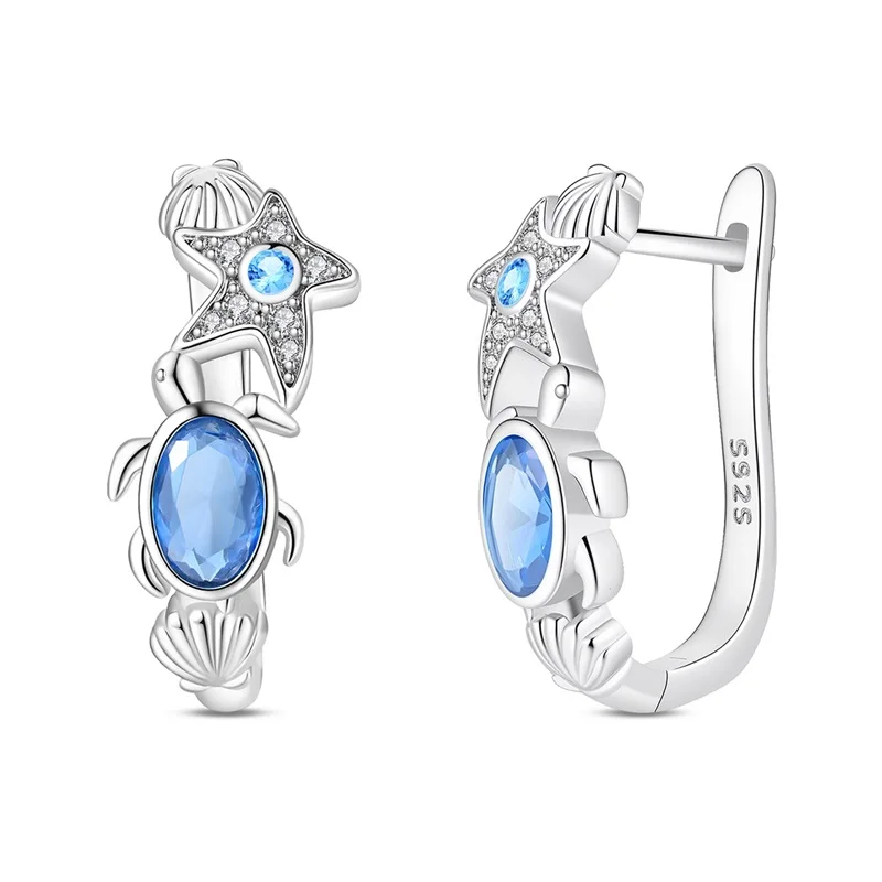 2026 New 925 Sterling Silver Earring Ocean Diary Earring For Women Exquisite Birthday Party Jewelry Gifts
2026 New 925 Sterling Silver Earring Ocean Diary Earring For Women Exquisite Birthday Party Jewelry Gifts