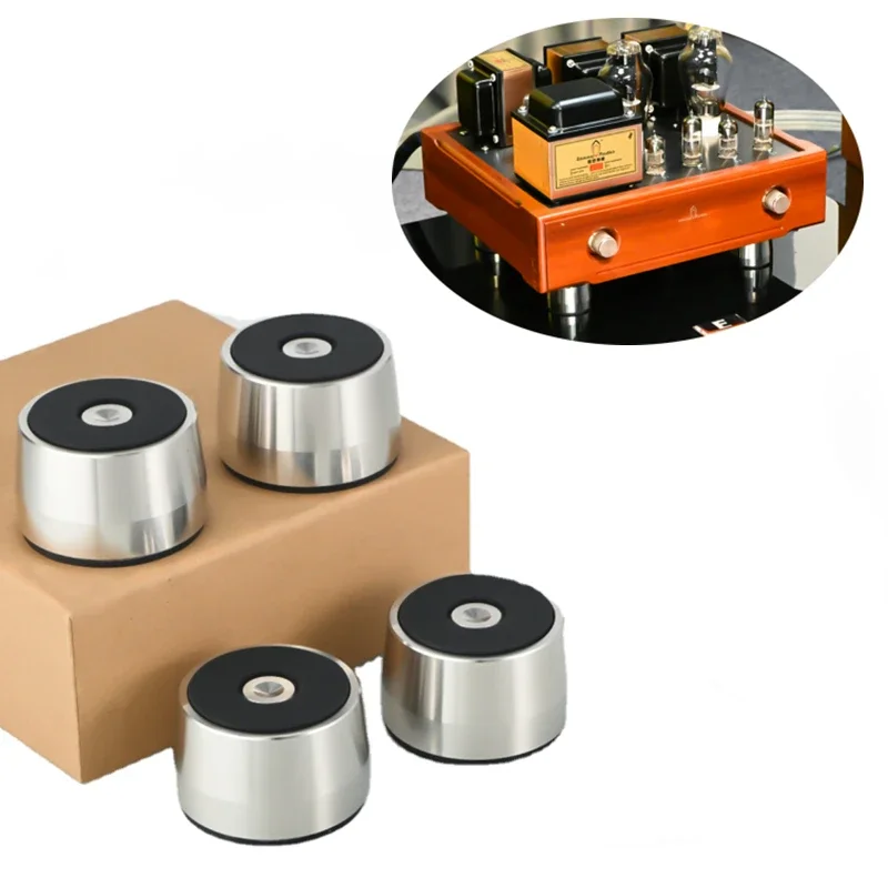 4pcs Solid Stainless Steel Foot Pads HiFi Audio Shock-absorbing Pad Tripod Floor-to-ceiling Speaker CD Player Foot Nails
4pcs Solid Stainless Steel Foot Pads HiFi Audio Shock-absorbing Pad Tripod Floor-to-ceiling Speaker CD Player Foot Nails