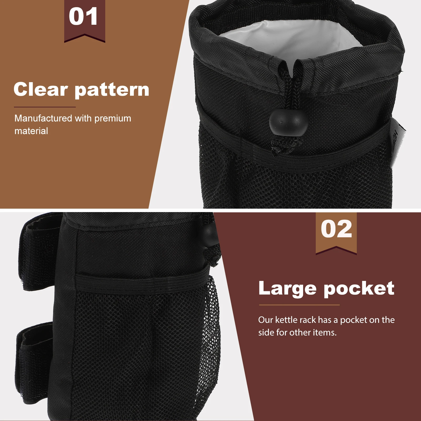 Stroller Cup Holder Baby Bottle Protector Black Oxford Cloth Vacuum Cover Suitable Most Beverage Cups Bike Stand
Stroller Cup Holder Baby Bottle Protector Black Oxford Cloth Vacuum Cover Suitable Most Beverage Cups Bike Stand