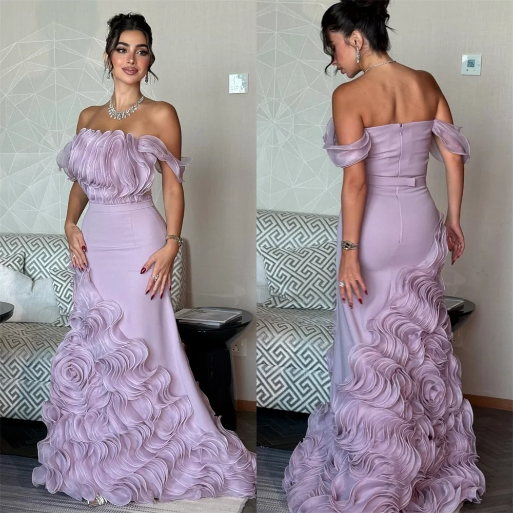 Customized Intricate Sexy Jersey Pleat Ruched Draped Mermaid Off-the-shoulder Long Dresses Bespoke Occasion Dresses High Quality
Customized Intricate Sexy Jersey Pleat Ruched Draped Mermaid Off-the-shoulder Long Dresses Bespoke Occasion Dresses High Quality