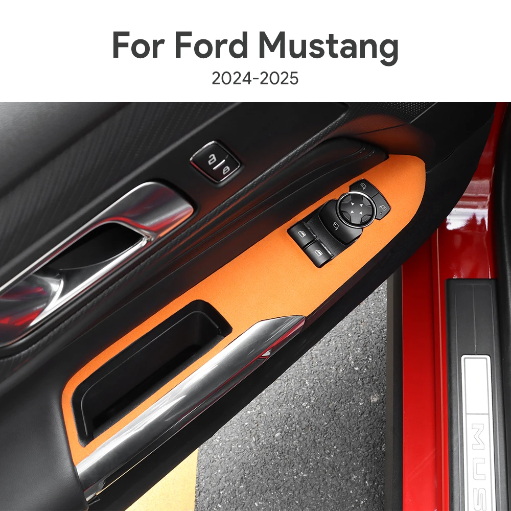 Наклейка-накладка из замши для кнопок стеклоподъемников Ford Mustang 2015-2025 GT, аксессуары для интерьера автомобиля
Наклейка-накладка из замши для кнопок стеклоподъемников Ford Mustang 2015-2025 GT, аксессуары для интерьера автомобиля