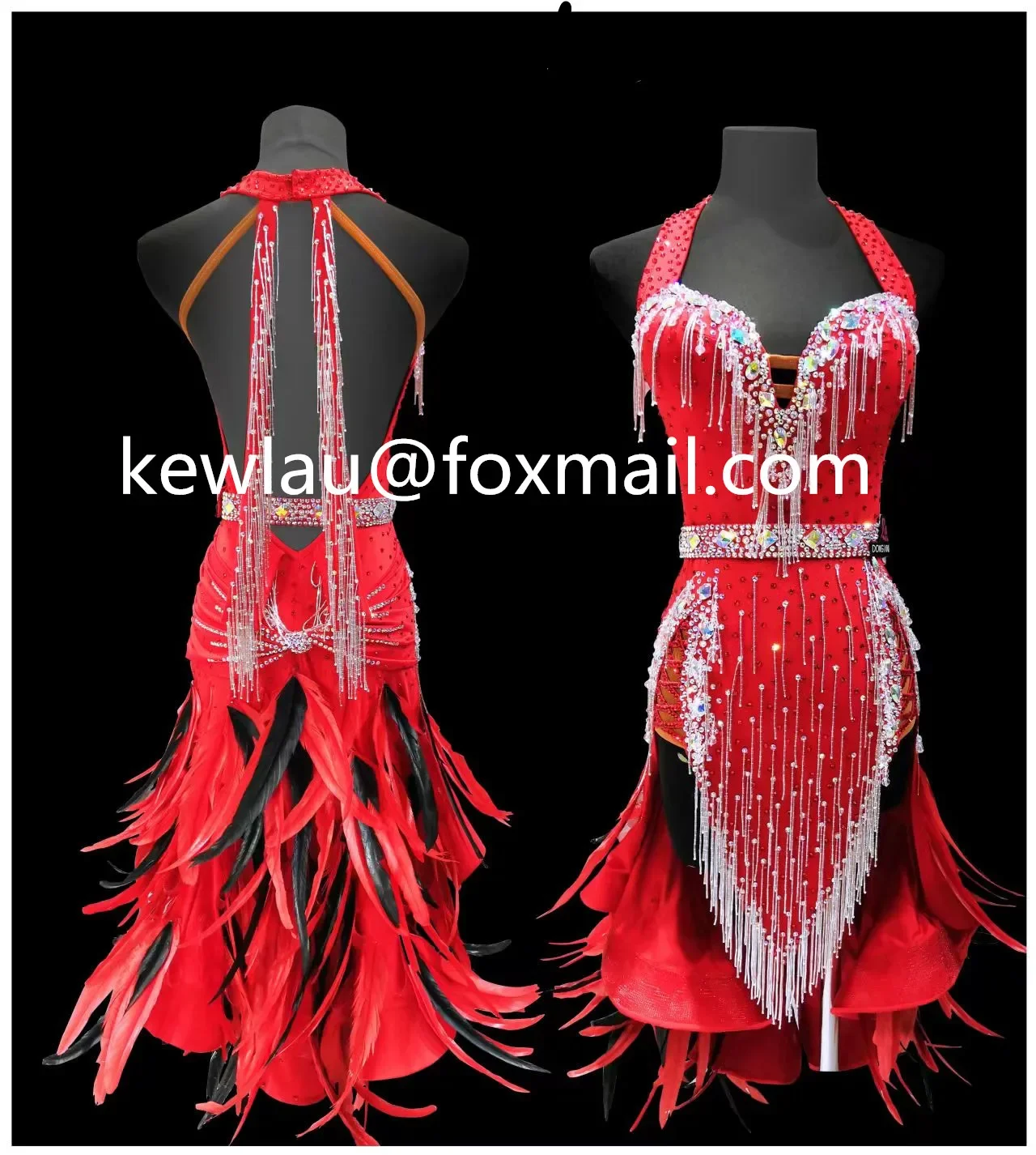 New luxury Feather String Customized Latin Dance Dress Competition Party Costume For Girls or Women Fast Free Shipping
New luxury Feather String Customized Latin Dance Dress Competition Party Costume For Girls or Women Fast Free Shipping