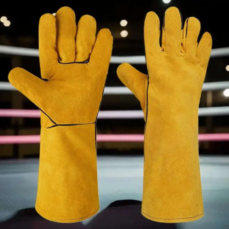 (Summer6)1 Pair 40cm Safety Work Labor Glove Welding Gloves Heat Cut Resistant Insulated Custom Design Welding Leather Gloves
(Summer6)1 Pair 40cm Safety Work Labor Glove Welding Gloves Heat Cut Resistant Insulated Custom Design Welding Leather Gloves