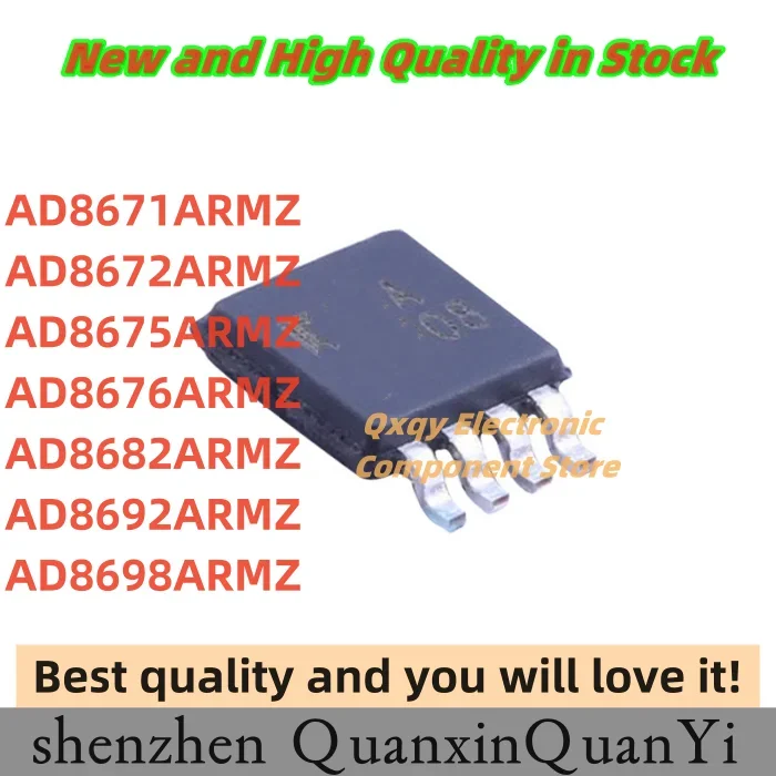 5PCS NEW AD8671ARMZ A0V AD8672ARMZ AOW AD8675ARMZ A08 AD8676ARMZ A13 AD8682ARMZ A1K AD8692ARMZ APA MSOP8
5PCS NEW AD8671ARMZ A0V AD8672ARMZ AOW AD8675ARMZ A08 AD8676ARMZ A13 AD8682ARMZ A1K AD8692ARMZ APA MSOP8