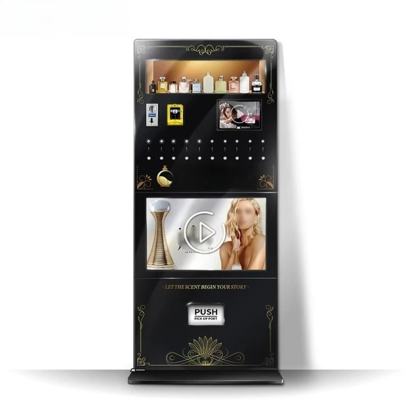 Customized Smart Oud Perfume Dispenser Vending Machine with Card Reader - For Luxury Perfume Shops & Beauty Retail Stores
Customized Smart Oud Perfume Dispenser Vending Machine with Card Reader - For Luxury Perfume Shops & Beauty Retail Stores