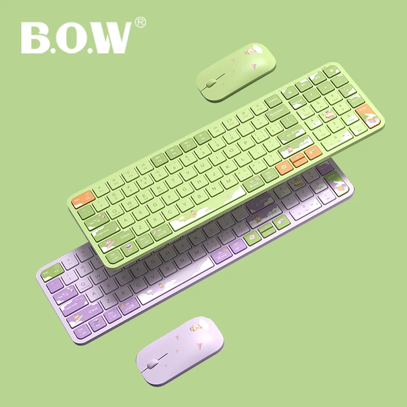 Алюминиевая клавиатура B.O.W, 99 клавиш, 2,4 ГГц и подключение Bluetooth, металлическая клавиатура и Mosue для офиса девочек
Алюминиевая клавиатура B.O.W, 99 клавиш, 2,4 ГГц и подключение Bluetooth, металлическая клавиатура и Mosue для офиса девочек