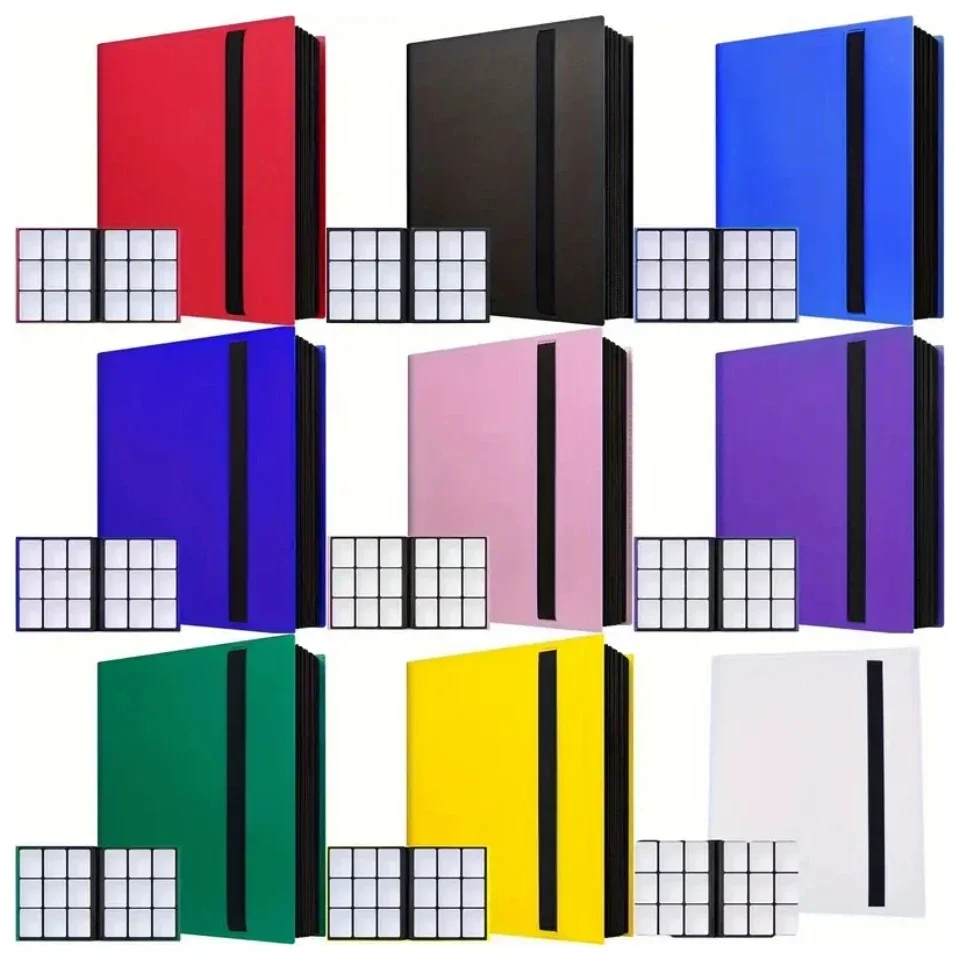 Папка для коллекционных карточек, 9 карманов, держатель для сбора переплета с боковой загрузкой, папка с рукавами, 20 листов, игровая карта на 360 градусов
Папка для коллекционных карточек, 9 карманов, держатель для сбора переплета с боковой загрузкой, папка с рукавами, 20 листов, игровая карта на 360 градусов