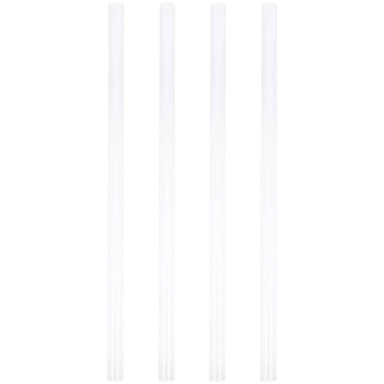 4Pcs Clear PVC Tubing Rigid Round Pipe Heavy Duty Transparent Tube for Office Building Exhibition Hospital Indoor Advertising
4Pcs Clear PVC Tubing Rigid Round Pipe Heavy Duty Transparent Tube for Office Building Exhibition Hospital Indoor Advertising