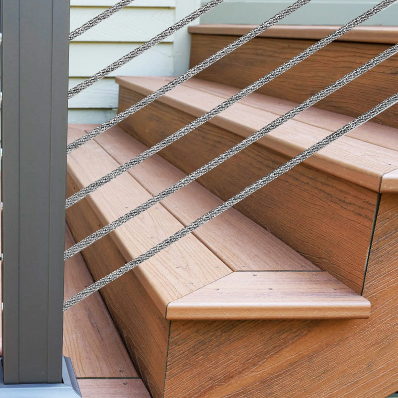 Stainless Steel Wire Rope Heavy Duty Cable For Clothes Line Garden Hanging Outdoor Securing Drying Rope Wear Resistant Secure
Stainless Steel Wire Rope Heavy Duty Cable For Clothes Line Garden Hanging Outdoor Securing Drying Rope Wear Resistant Secure