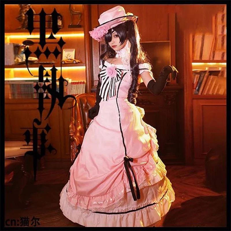 Black Butler Ciel Phantomhive Robin Dress Cosplay Costume Japanese Anime Carnival Party Uniform # 1 # W.
Black Butler Ciel Phantomhive Robin Dress Cosplay Costume Japanese Anime Carnival Party Uniform # 1 # W.