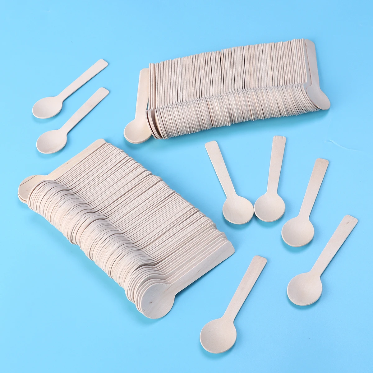 200pcs Wooden Spoons Disposable Party Tableware Long Scoops for Ice Cream Jelly Pudding Safe Food Grade Material
200pcs Wooden Spoons Disposable Party Tableware Long Scoops for Ice Cream Jelly Pudding Safe Food Grade Material